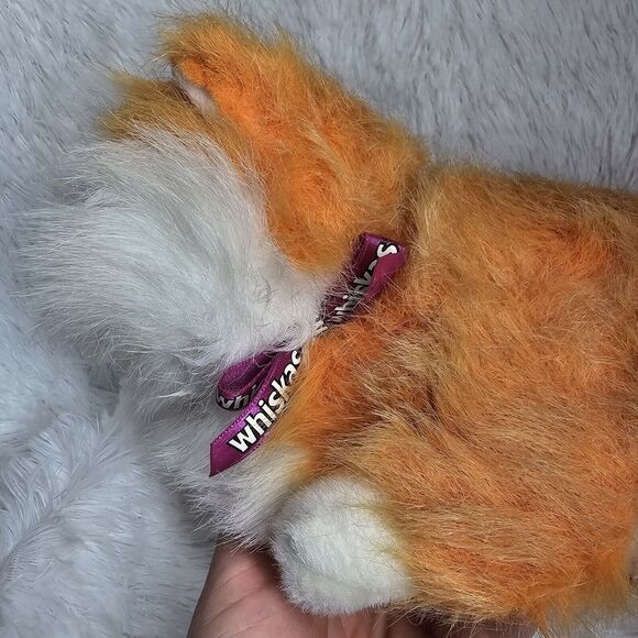 Gund Chuck Whiskas Kitty Cat Plush Orange White Yellow Eyes Advertising 16" 1999 - Picture 2 of 11